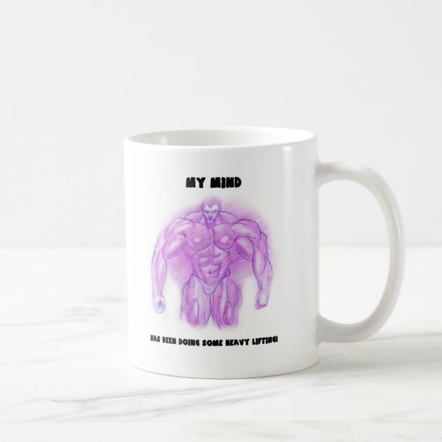 Muscle Man Coffee Mug (Right)