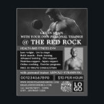 Muscle Man, Personal trainer, Gym Advertising  Flyer<br><div class="desc">Muscle Man,  Personal trainer,  Gym Advertising Flyers By The Business Card Store.</div>