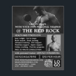 Muscle Man, Personal trainer, Gym Advertising  Flyer<br><div class="desc">Muscle Man,  Personal trainer,  Gym Advertising Flyers By The Business Card Store.</div>