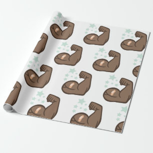 Muscle Man Wrapping Paper