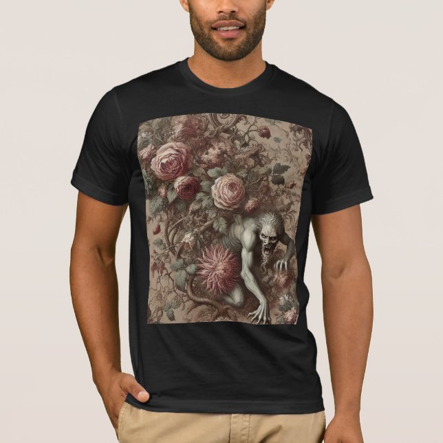 Muscle Memory – Gothic Wearable Art T-Shirt (Front)