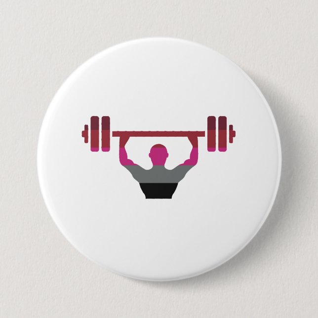 Muscle Pride Button (Front)
