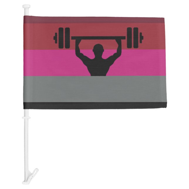 MUSCLE PRIDE FLAG (Front)
