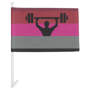 MUSCLE PRIDE FLAG
