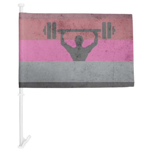 MUSCLE PRIDE FLAG (Front)