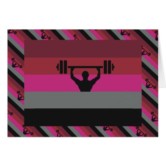 MUSCLE PRIDE FLAG CARDS (Front Horizontal)