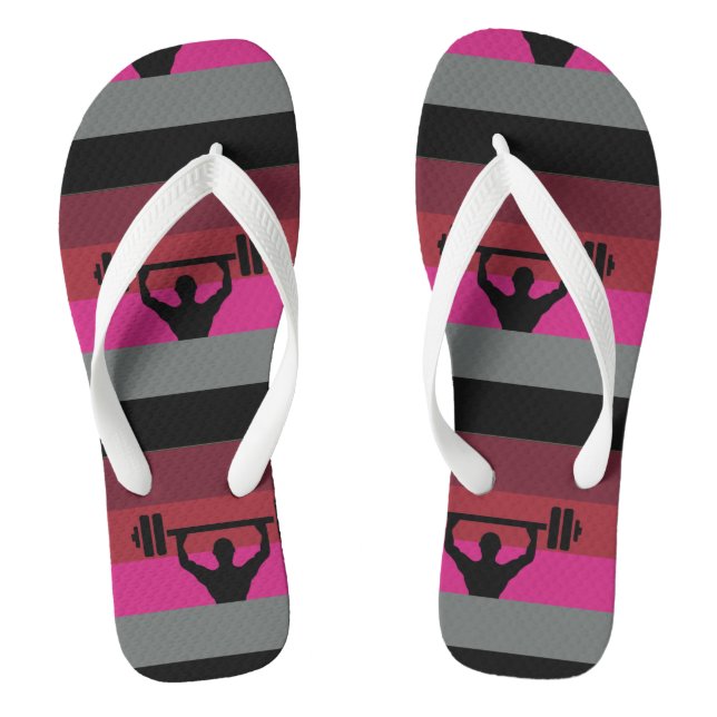 Muscle Pride Flip Flops (Footbed)