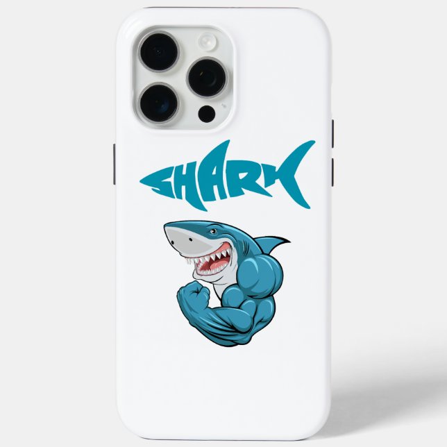 muscle shark Case-Mate iPhone case (Back)
