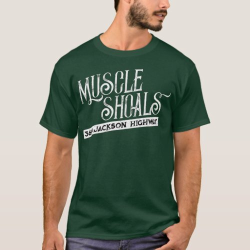 Muscle Shoals AL Apparel For Soul Music Fans T_Shirt