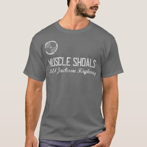 Muscle Shoals Alabama 3614 Jackson Highway Music T_Shirt