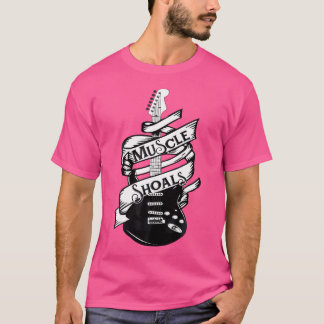 Muscle Shoals Alabama Music Recording Studio Guita T-Shirt