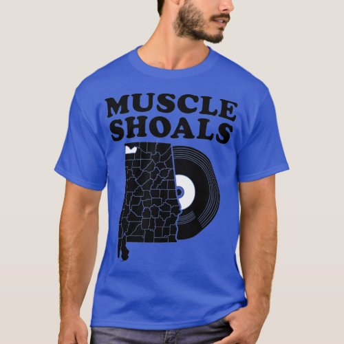 Muscle Shoals Alabama Recording Soul Music T_Shirt