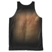 Muscle Six Pack Abs All-Over-Print Tank Top (Back)
