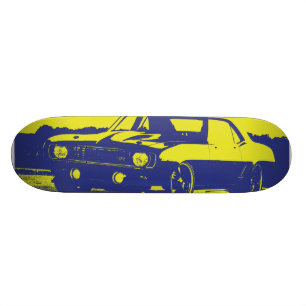 Muscle skateboard deck