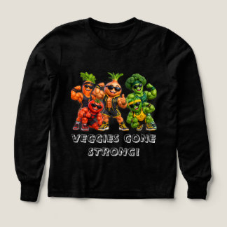 Muscle Veggies – Funny Muscular Vegetables Fitness Tri-Blend Shirts