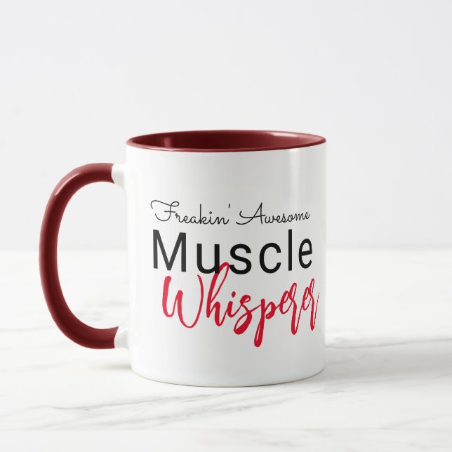 Muscle Whisperer Doctor Pun Funny Gift-idea Mug (Left)