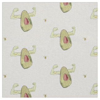 Muscled Avocado Fabric