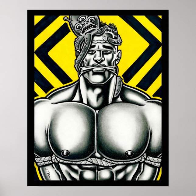 Muscleman's Strange Predicament  Poster (Front)