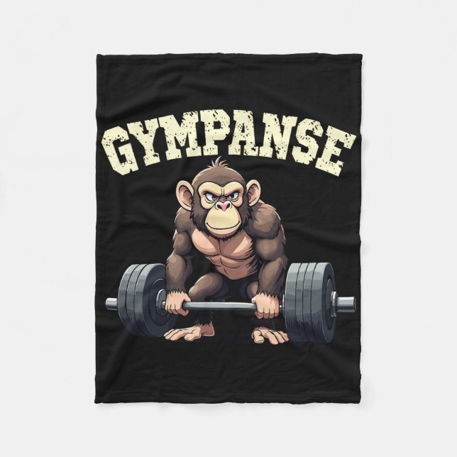 Muscles Description Definition Physique  Fleece Blanket (Front)