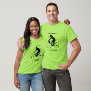 Muscles not Batteries Road Bike T-Shirt