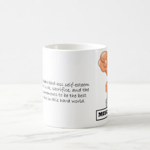 MUSCLETUDE w/ definition,Mug Coffee Mug