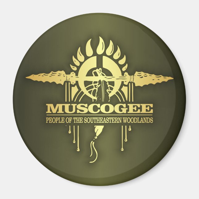 Muscogee 2o magnet (Front)