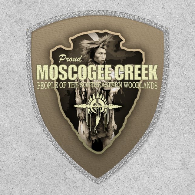Muscogee Creek (arrowhead) Patch (Front)
