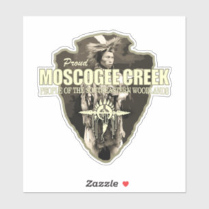 Muscogee Creek (arrowhead) Sticker