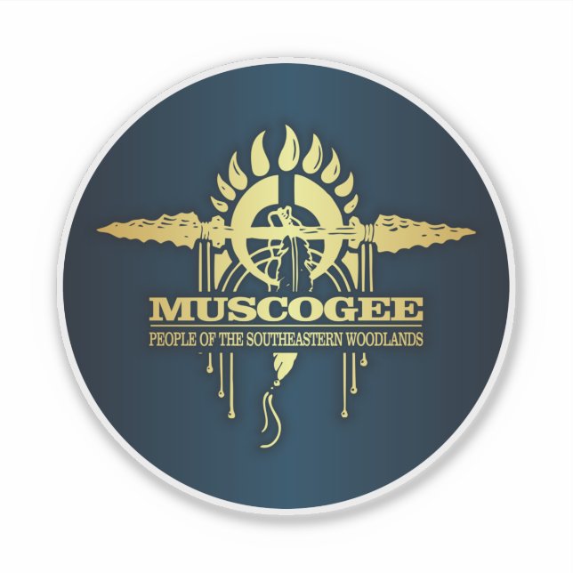 Muscogee Sticker (Front)
