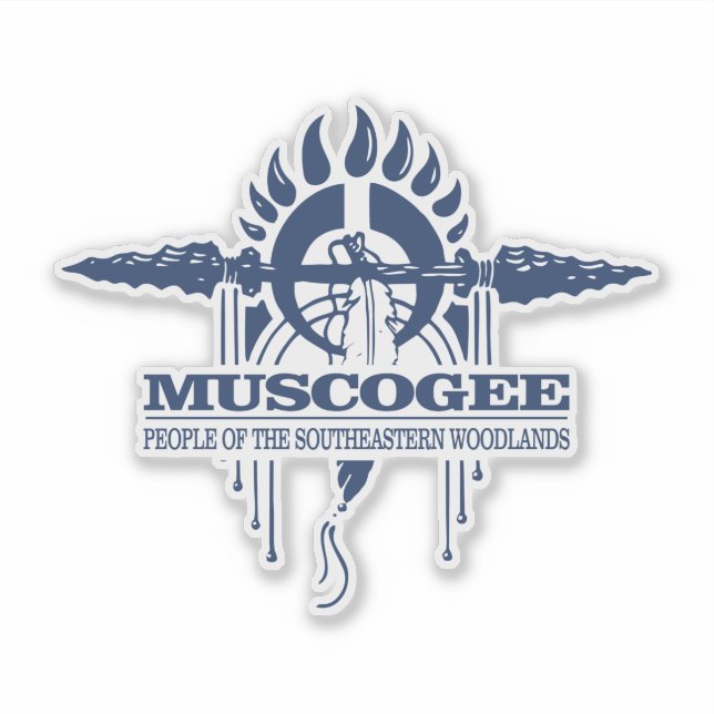 Muscogee Sticker (Front)