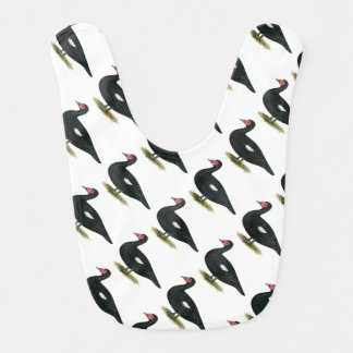 Muscovy Black Drake Baby Bib