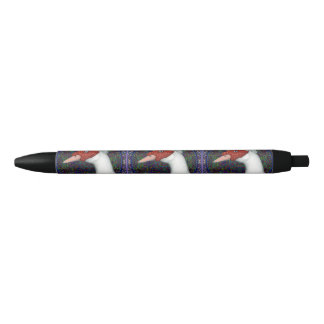 Muscovy Duck Head White Pen
