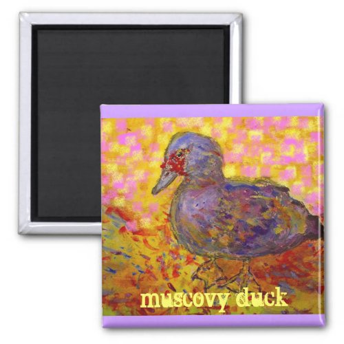 muscovy duck magnet