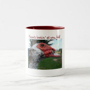 Muscovy duck mug