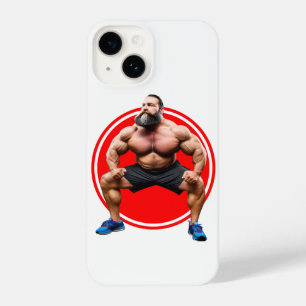 Muscular Bearded iPhone 14 Case
