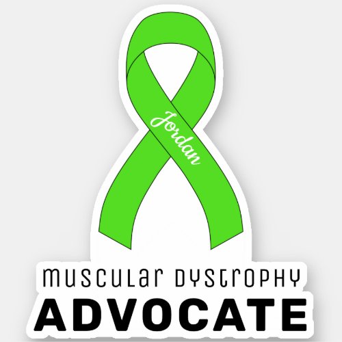 Muscular Dystrophy Advocate Vinyl Sticker
