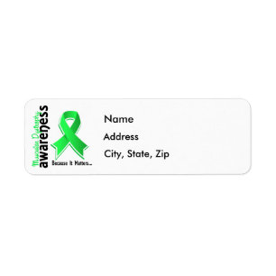 Muscular Dystrophy Awareness 5 Label