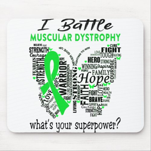 Muscular Dystrophy Awareness Month Ribbon Gifts Mouse Pad