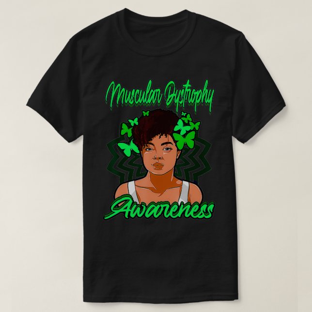 Muscular Dystrophy Awareness Myotonic Related Niik T-Shirt (Design Front)