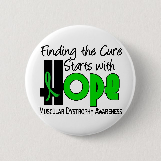 Muscular Dystrophy HOPE 4 Button (Front)