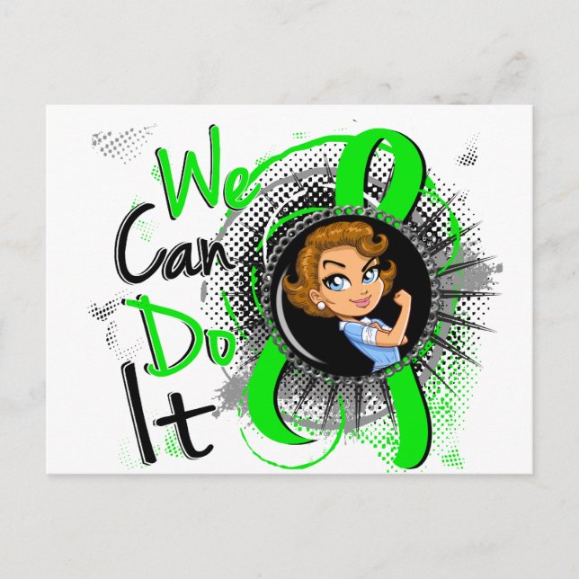 Muscular Dystrophy Rosie Cartoon WCDI.png Postcard (Front)
