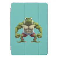 Muscular Frog, Strong Muscular Bodybuilding Frog iPad Pro Cover