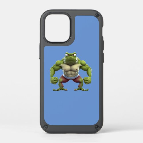 Muscular Frog Strong Muscular Bodybuilding Frog Speck iPhone 12 Mini Case