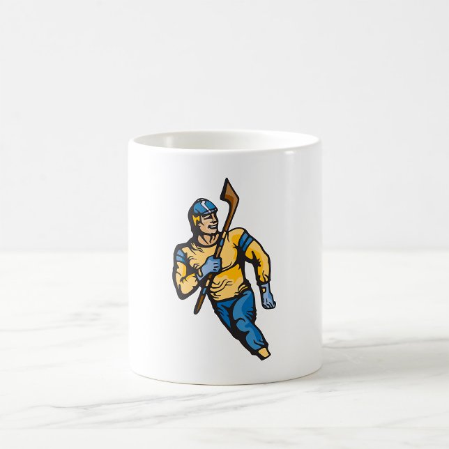 Muscular Hockey Player Coffee Mug (Creator Uploaded)