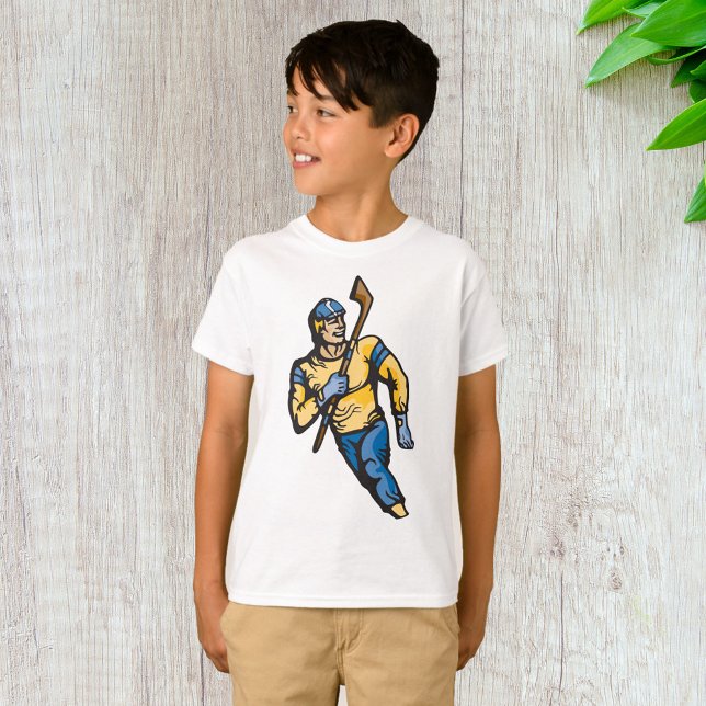 Muscular Hockey Player T-Shirt (Creator Uploaded)