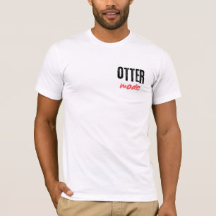 Muscular otter 🦦 bold design T-Shirt