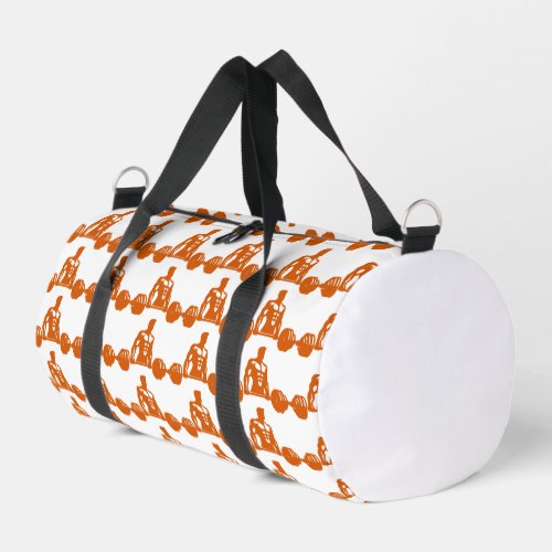 Muscular Power - Bodybuilder Strength and Fitness Duffle Bag