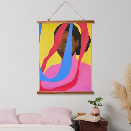 Muse 3 hanging tapestry
