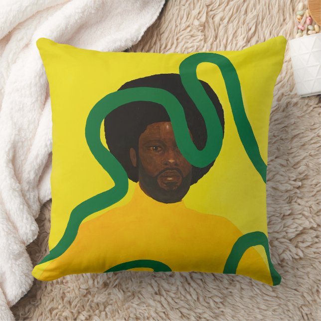 Muse #4 throw pillow (Blanket)