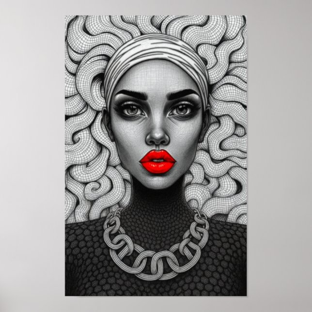 Muse Noir Poster (Front)